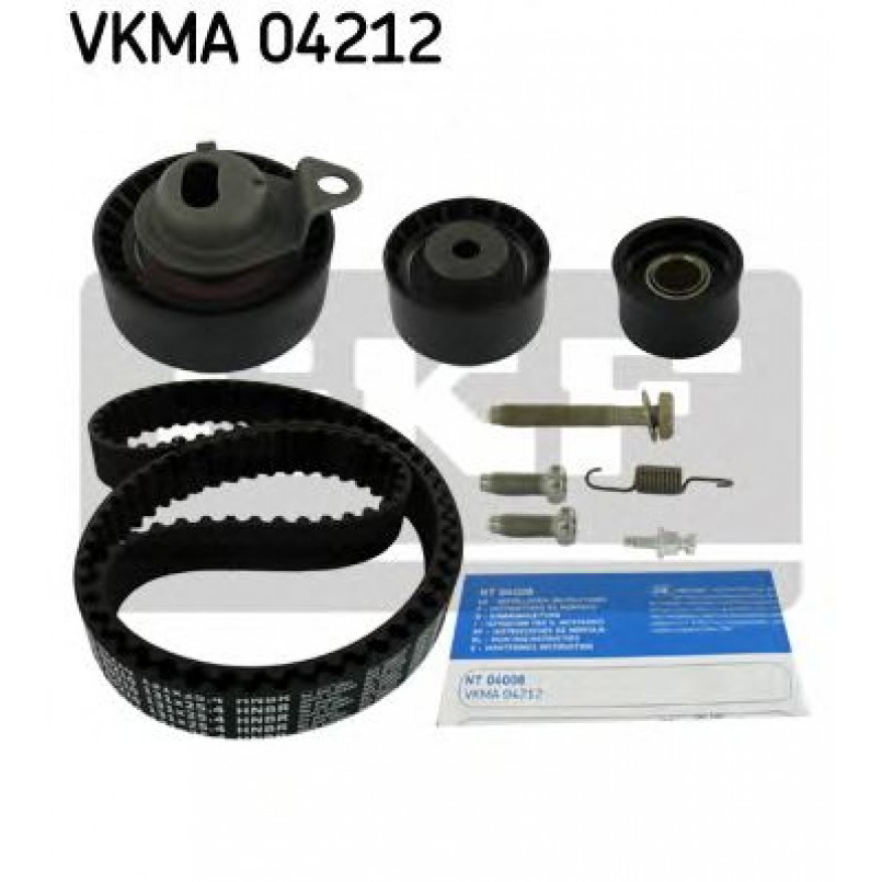 VKMA 04212 SKF Комплект ГРМ (ремінь + ролик)